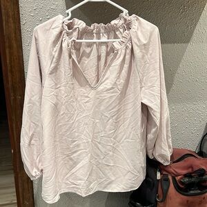 baby pink dress shirt